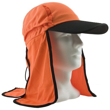 Kala Hat, Micro-Mesh, Orange